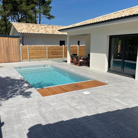 Maison Moderne Avec Piscine Chauffee Лакано Экстерьер фото